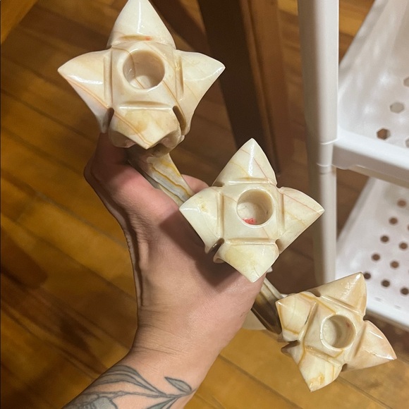 Alabaster Marble candle holder - Picture 4 of 4